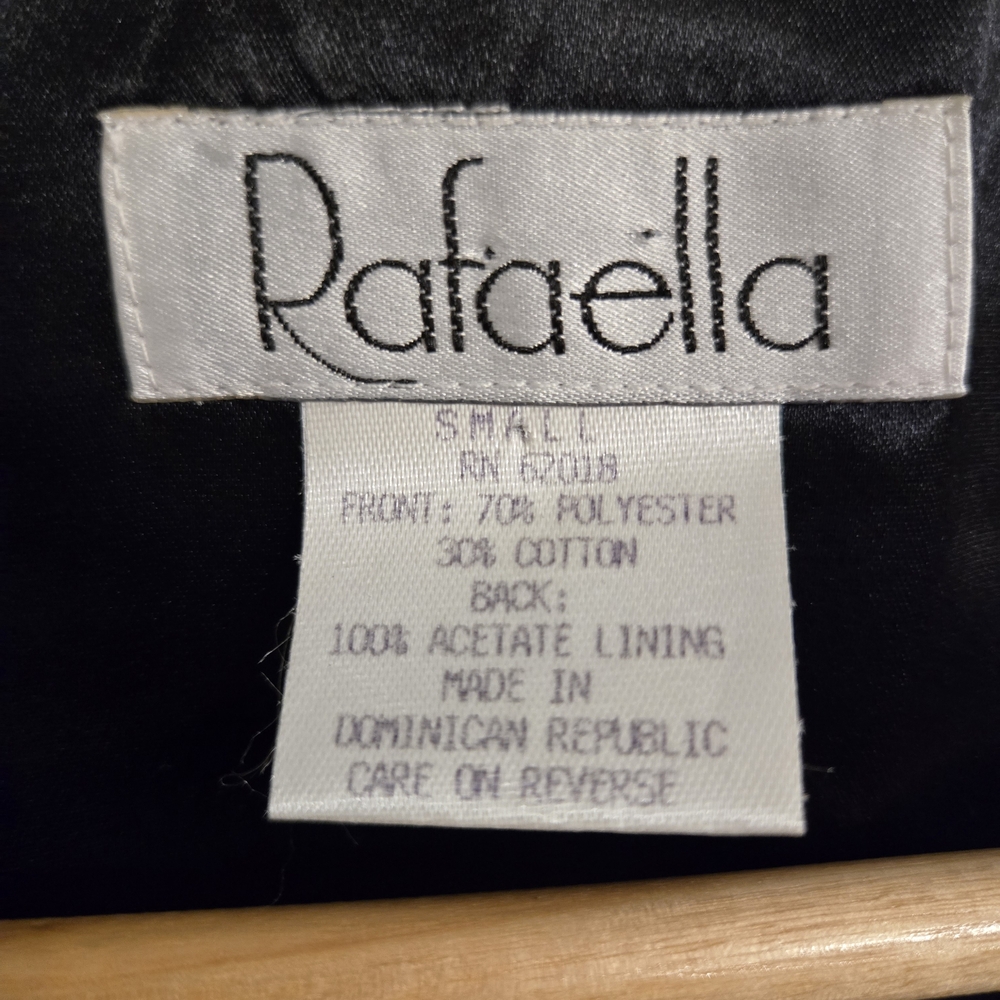 Rafaella Multicolor Patchwork Vest Size Small Read Condition - Picture 6 of 9